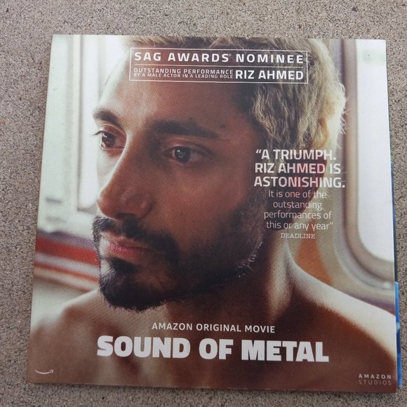 FOR YOUR CONSIDERATION - Sound Of Metal DVD SAG DVD Screener Riz Ahmed - Picture 3 of 10
